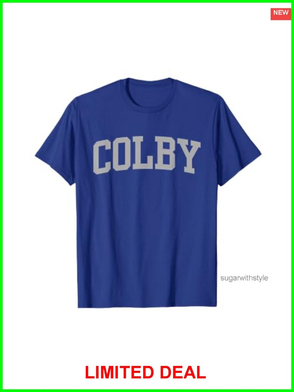 Colby College Mules Fan T-Shirt Classic Fit Lightweight Game Day